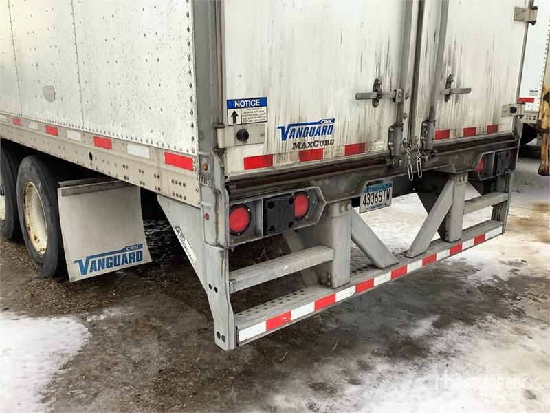 Vanguard 53 ft x 102 in T/A Van Trailer Cajas de remolque