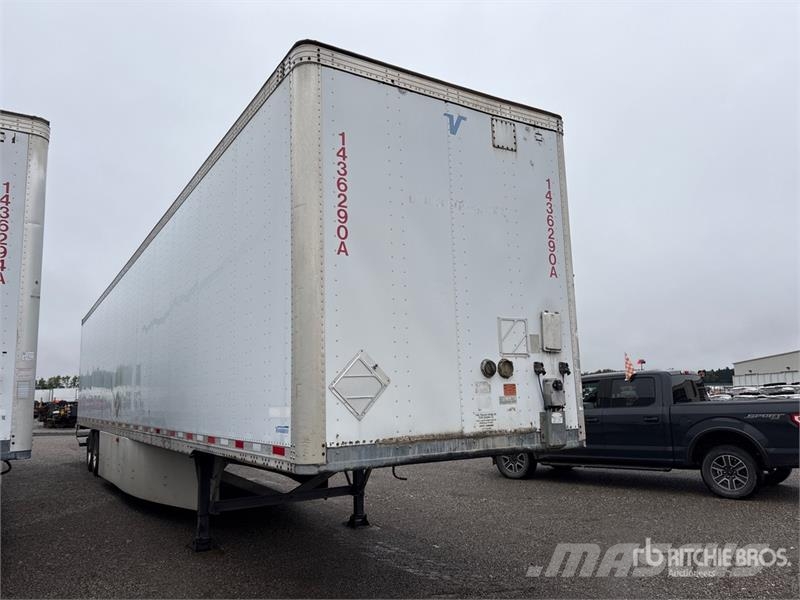 Vanguard 53 ft x 102 in T/A Van Trailer Прицепы-фургоны