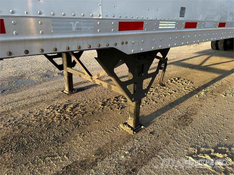 Vanguard 53 ft x 102 in T/A Van Trailer Skappåbygg