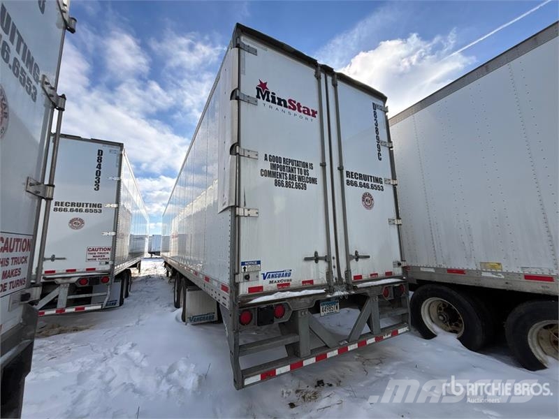 Vanguard 53 ft x 102 in T/A Van Trailer Cajas de remolque