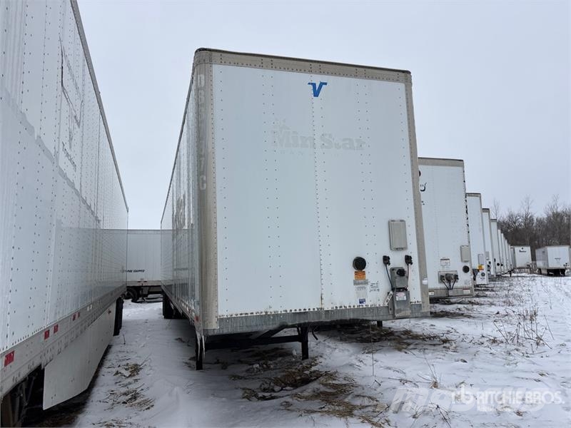 Vanguard 53 ft x 102 in T/A Specialized Decking Van Trailer Box body trailers