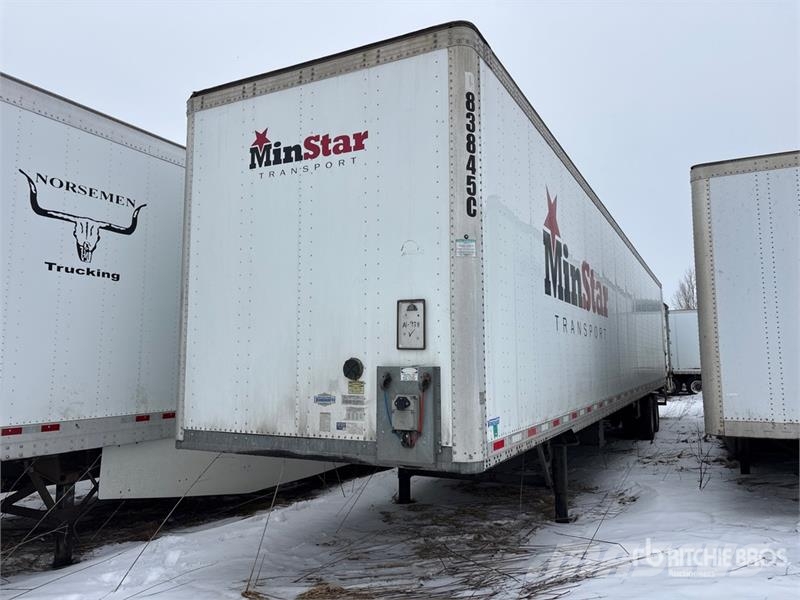 Vanguard 53 ft x 102 in T/A Van Trailer Cajas de remolque