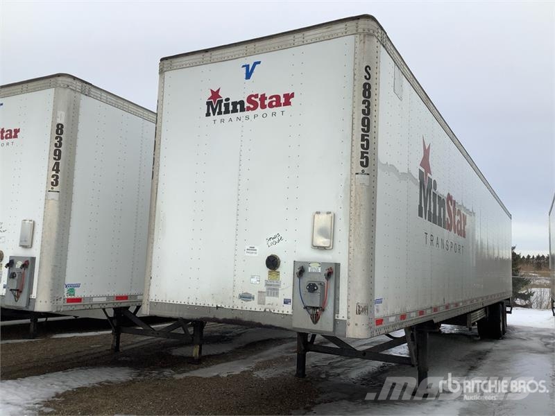 Vanguard 53 ft x 102 in T/A Van Trailer Cajas de remolque