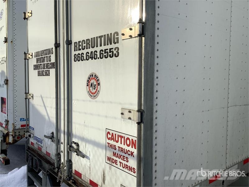Vanguard 53 ft x 102 in T/A Van Trailer Ремаркета фургони