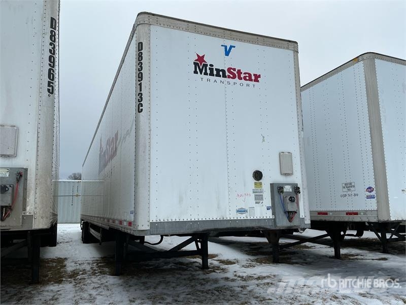 Vanguard 53 ft x 102 in T/A Van Trailer Cajas de remolque