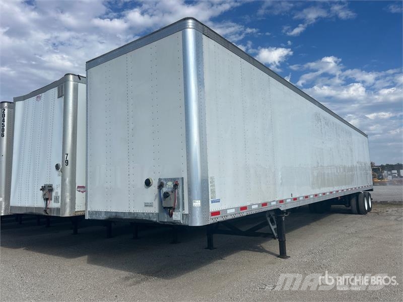 Vanguard 53 ft x 102 in T/A Van Trailer Prikolice zabojniki