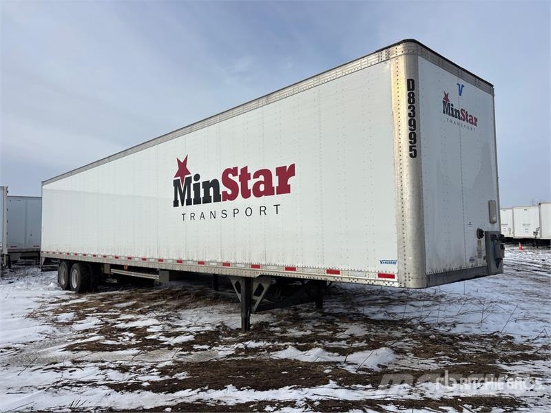Vanguard 53 ft x 102 in T/A Van Trailer Cajas de remolque