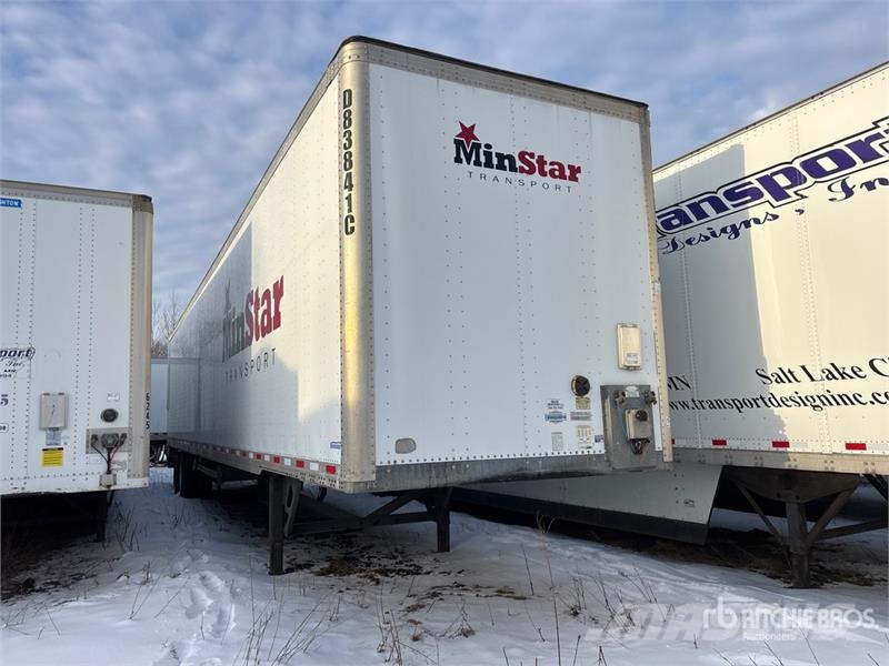 Vanguard 53 ft x 102 in T/A Van Trailer Cajas de remolque