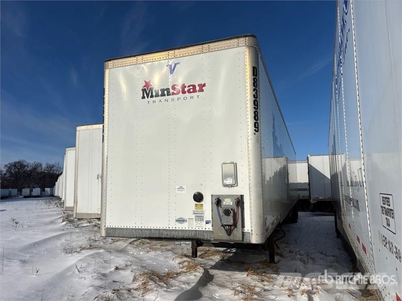 Vanguard 53 ft x 102 in T/A Van Trailer Cajas de remolque