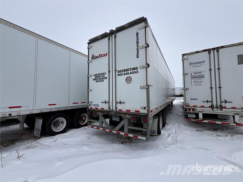 Vanguard 53 ft x 102 in T/A Van Trailer Cajas de remolque