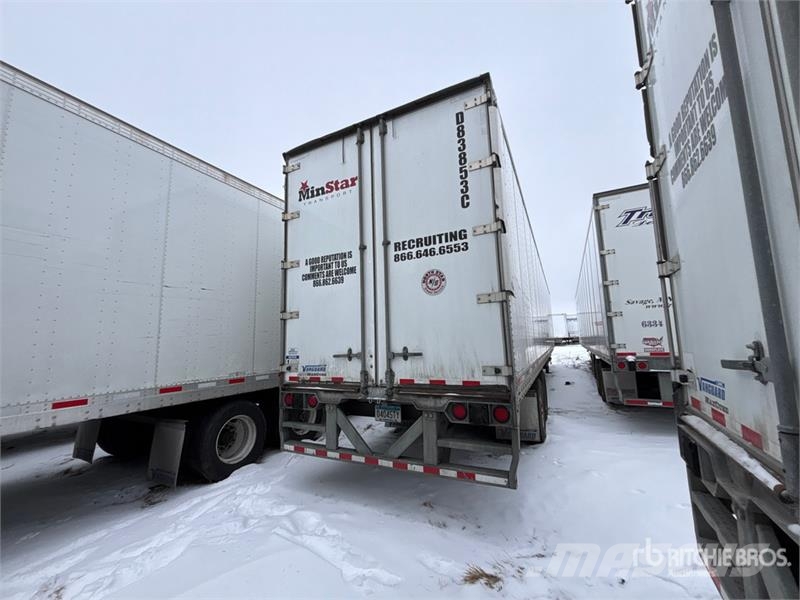 Vanguard 53 ft x 102 in T/A Van Trailer Cajas de remolque