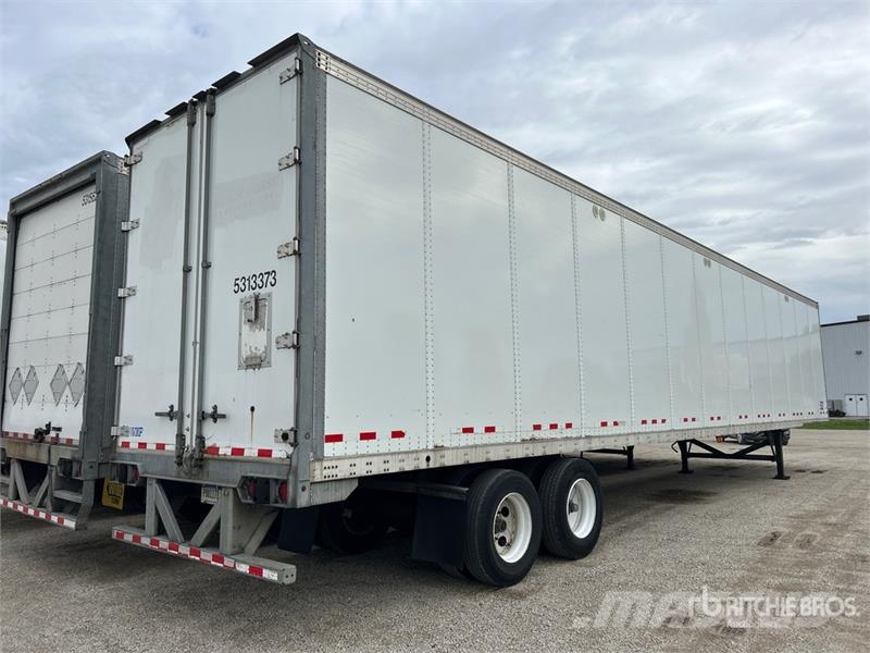 Vanguard 53 ft x 102 in T/A Van Trailer Furgons
