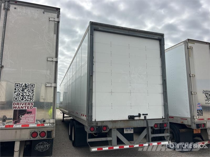 Vanguard 53 ft x 102 in T/A Van Trailer Skappåbygg