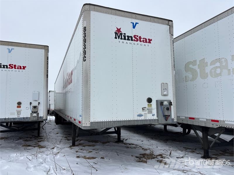 Vanguard 53 ft x 102 in T/A Van Trailer Cajas de remolque