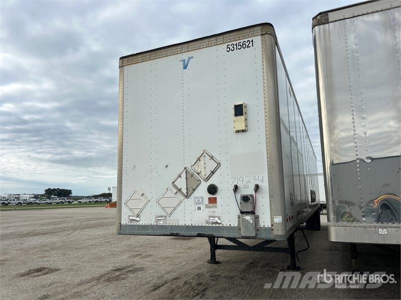 Vanguard 53 ft x 102 in T/A Van Trailer Furgons