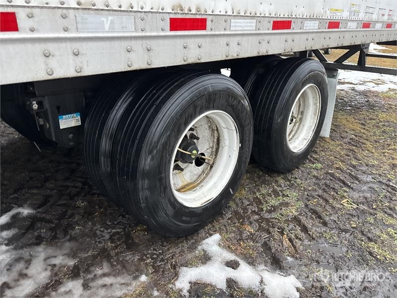Vanguard 53 ft x 102 in T/A Van Trailer Cajas de remolque