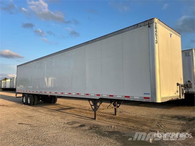Vanguard 53 ft x 102 in T/A Van Trailer Skappåbygg