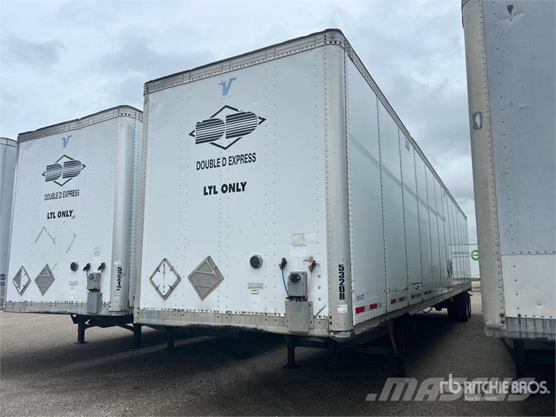 Vanguard 53 ft x 102 in T/A Van Trailer Прицепы-фургоны