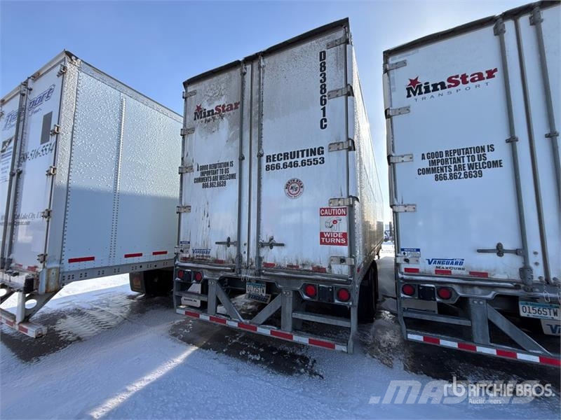 Vanguard 53 ft x 102 in T/A Van Trailer Cajas de remolque