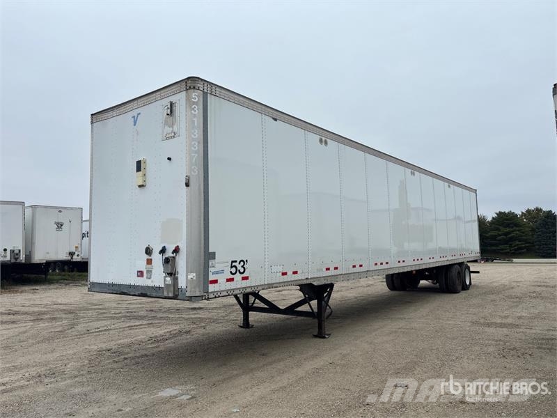 Vanguard 53 ft x 102 in T/A Van Trailer Kapali kasa treylerler