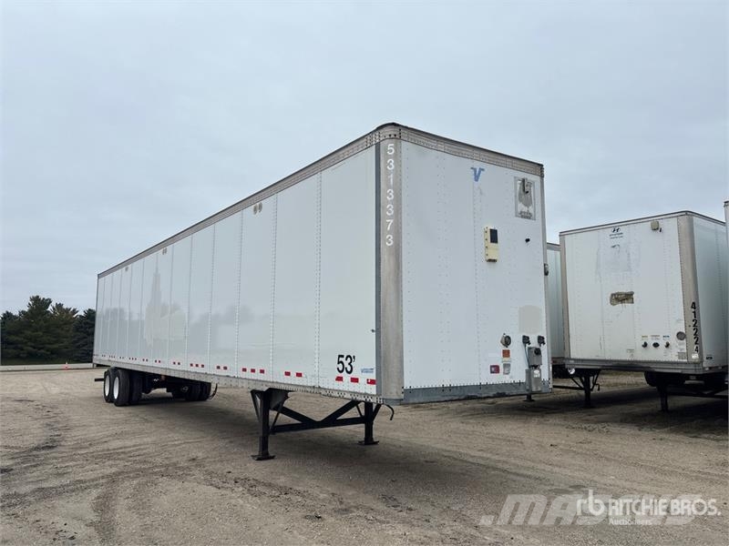 Vanguard 53 ft x 102 in T/A Van Trailer Kapali kasa treylerler