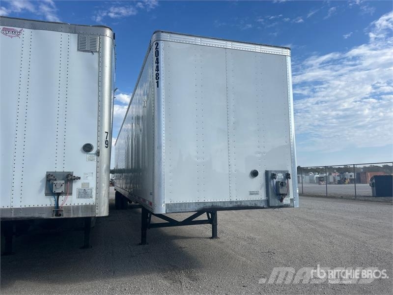 Vanguard 53 ft x 102 in T/A Van Trailer Prikolice zabojniki