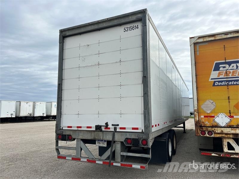 Vanguard 53 ft x 102 in T/A Van Trailer Furgons