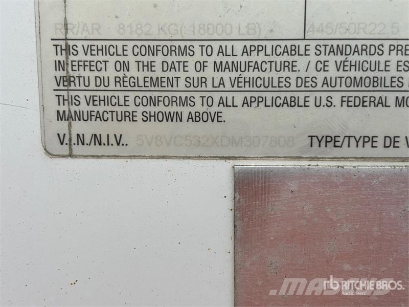 Vanguard 53 ft x 102 in T/A Van Trailer Remorque Fourgon