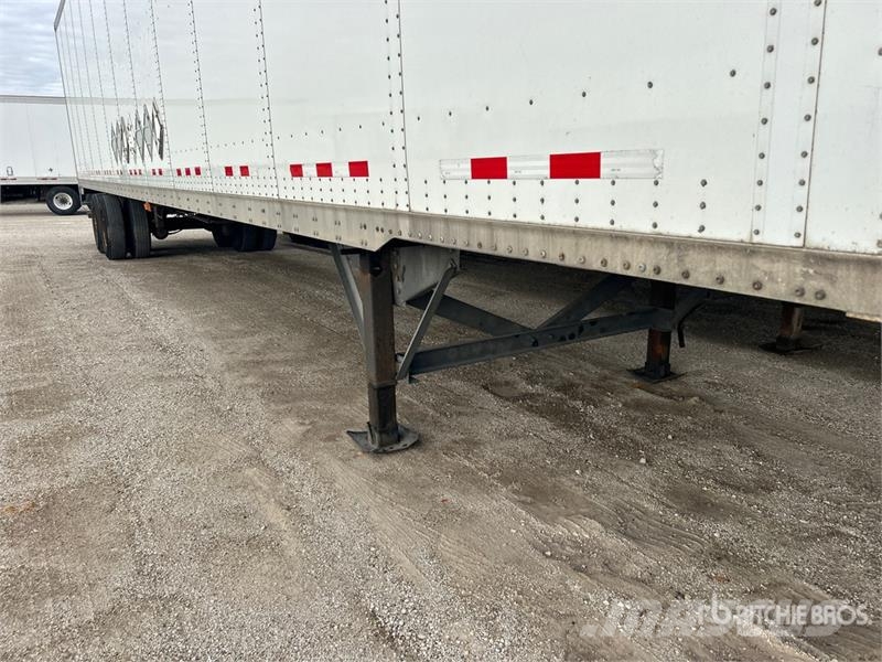 Vanguard 53 ft x 102 in T/A Van Trailer Furgons