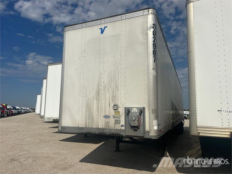 Vanguard 53 ft x 102 in T/A Van Trailer Prikolice zabojniki