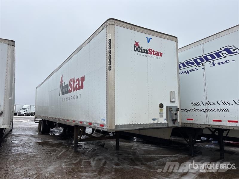 Vanguard 53 ft x 102 in T/A Van Trailer Cajas de remolque