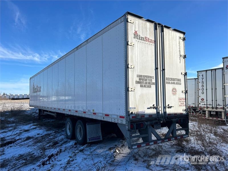 Vanguard 53 ft x 102 in T/A Van Trailer Cajas de remolque
