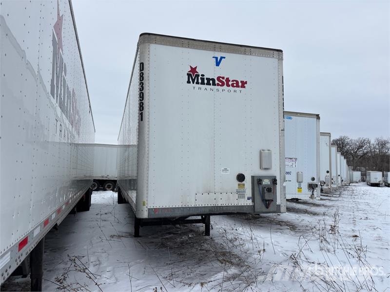 Vanguard 53 ft x 102 in T/A Van Trailer Cajas de remolque