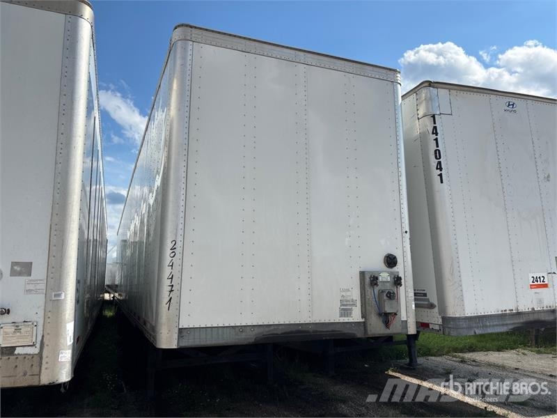 Vanguard 53 ft x 102 in T/A Van Trailer Ремаркета фургони