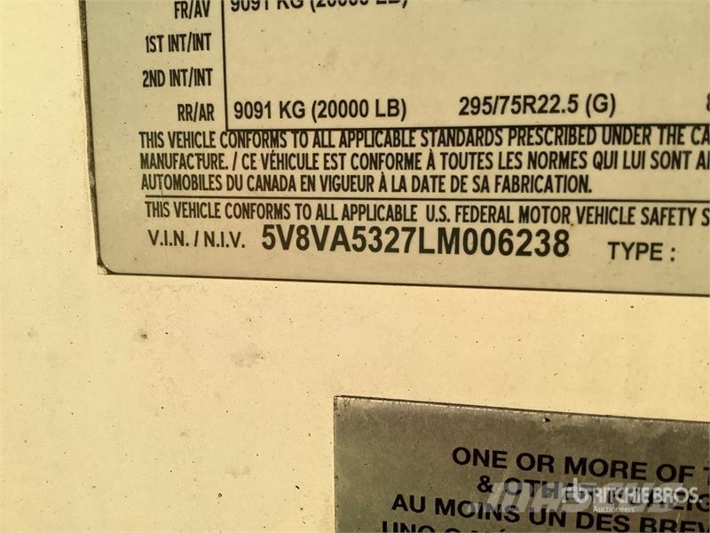 Vanguard 53 ft x 102 in T/A Van Trailer Cajas de remolque