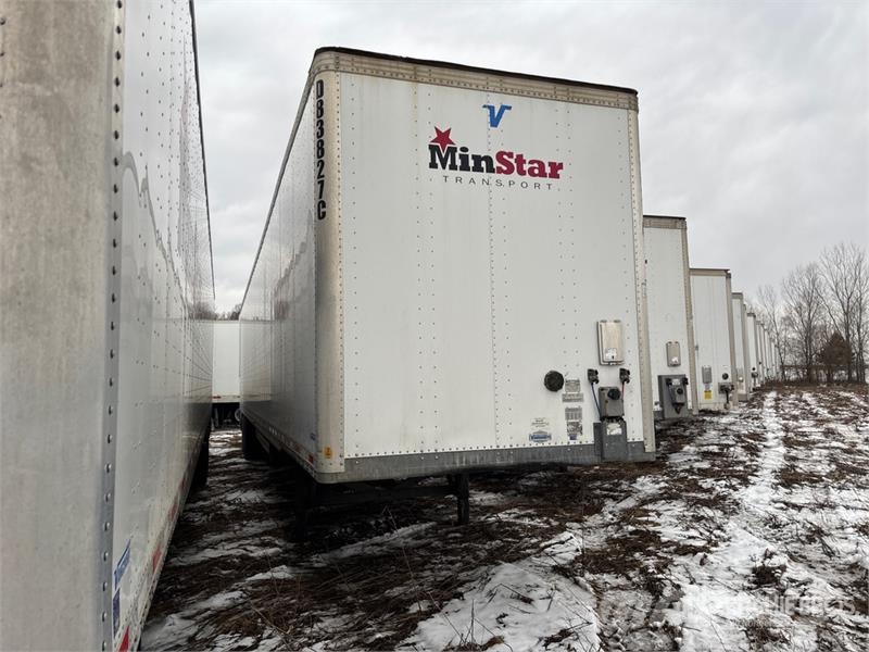 Vanguard 53 ft x 102 in T/A Van Trailer Cajas de remolque