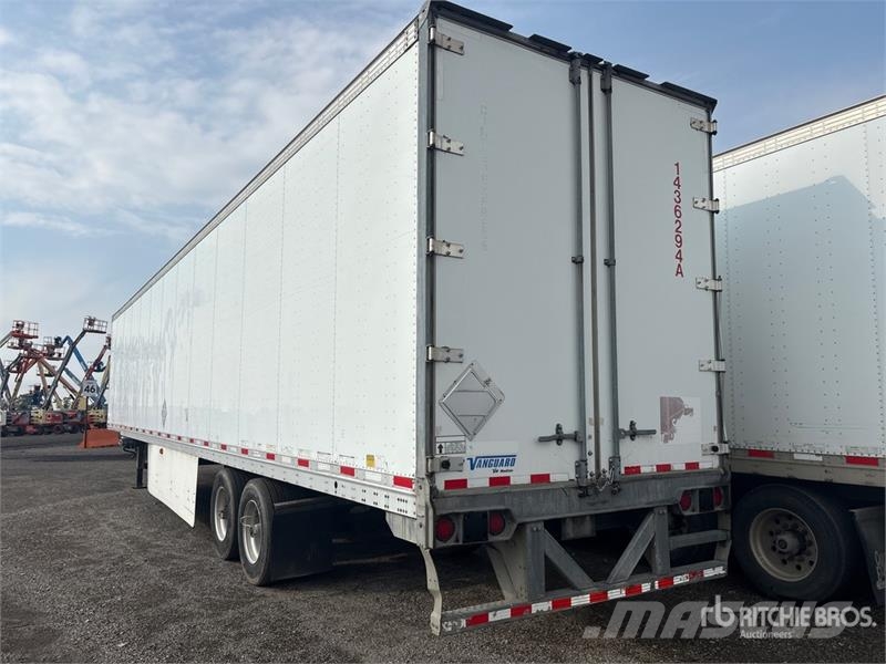 Vanguard 53 ft x 96 in T/A Van Trailer Furgons