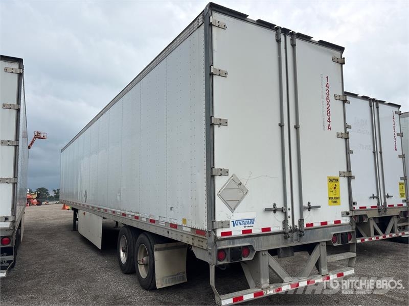 Vanguard 53 ft x 96 in T/A Van Trailer Cajas de remolque