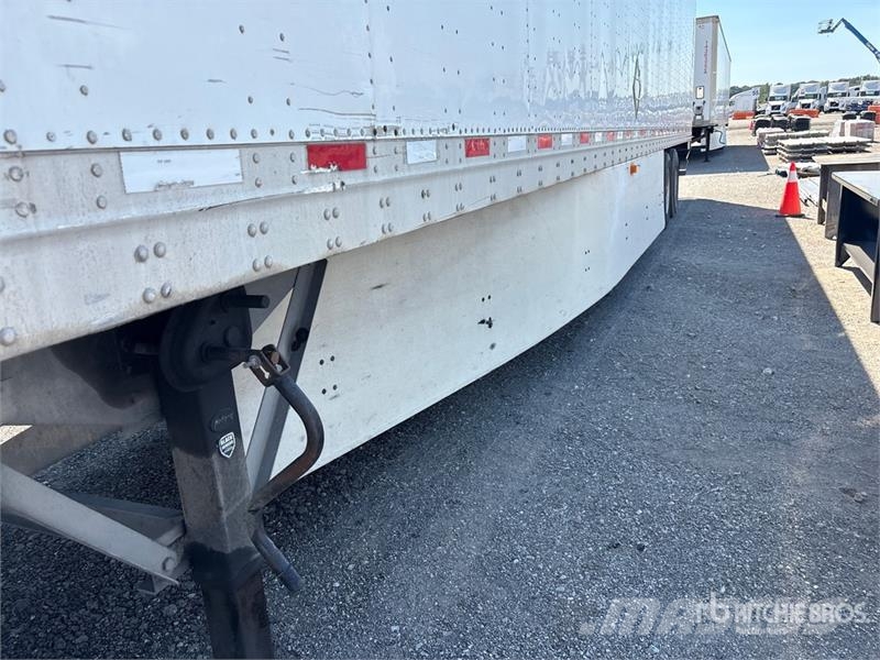 Vanguard 53 ft x 96 in T/A Van Trailer Furgons