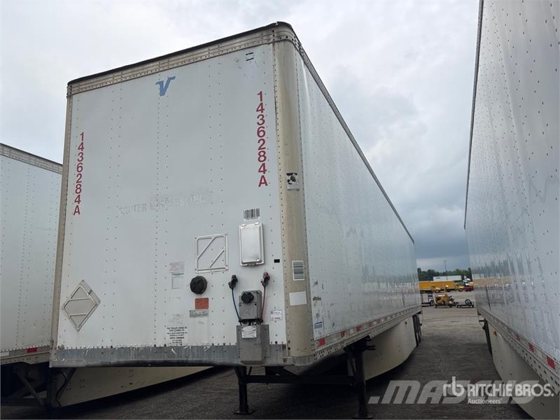 Vanguard 53 ft x 96 in T/A Van Trailer Cajas de remolque