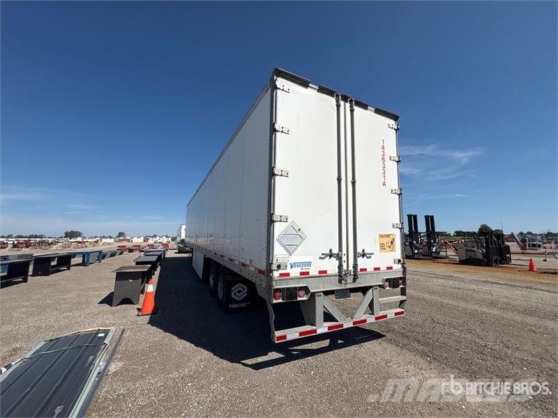 Vanguard 53 ft x 96 in T/A Van Trailer Furgons