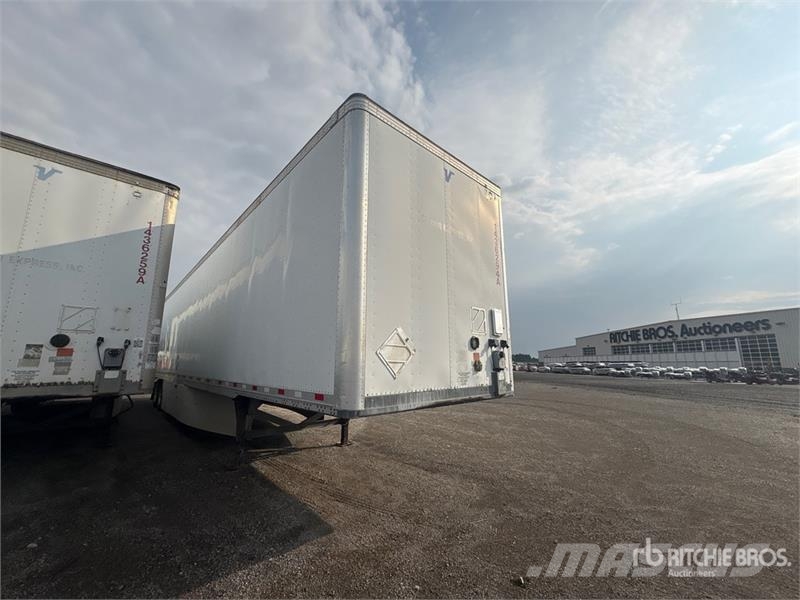 Vanguard 53 ft x 96 in T/A Van Trailer Furgons