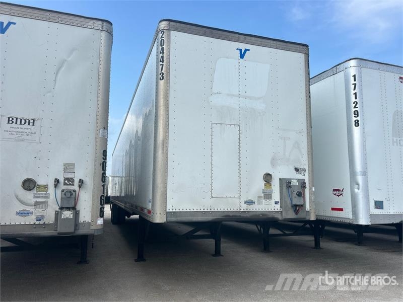 Vanguard MaxCube 53 ft x 102 in T/A Van Trailer 厢式拖车