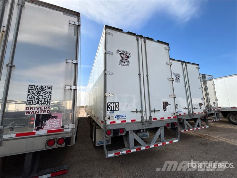 Vanguard MaxCube 53 ft x 102 in T/A Van Trailer Remorque Fourgon