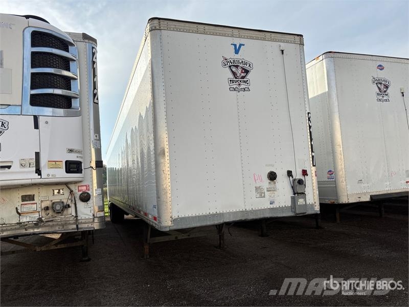 Vanguard MaxCube 53 ft x 102 in T/A Van Trailer مقطورات ذات هيكل صندوقي