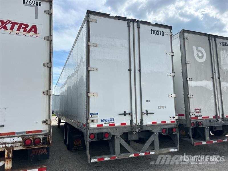 Vanguard Maxcube 53 ft x 102 in T/A Van Trailer Anhänger-Kastenaufbau
