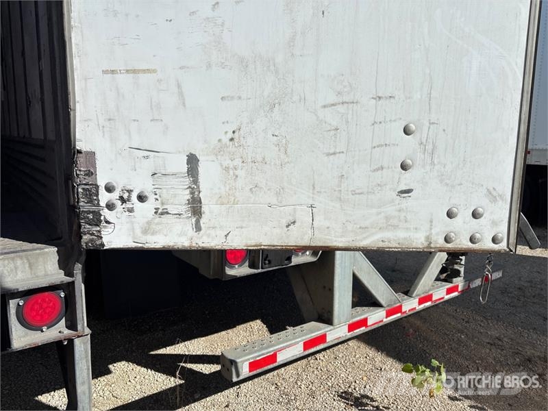 Vanguard MAXCUBE 53 ft x 102 in T/A Van Trailer Dobozos pótkocsik