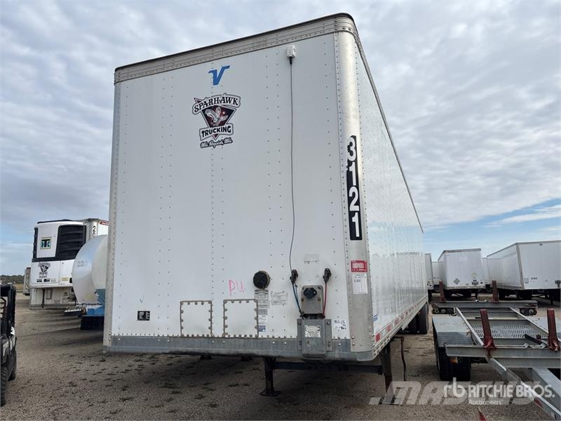 Vanguard MaxCube 53 ft x 102 in T/A Van Trailer Remorque Fourgon