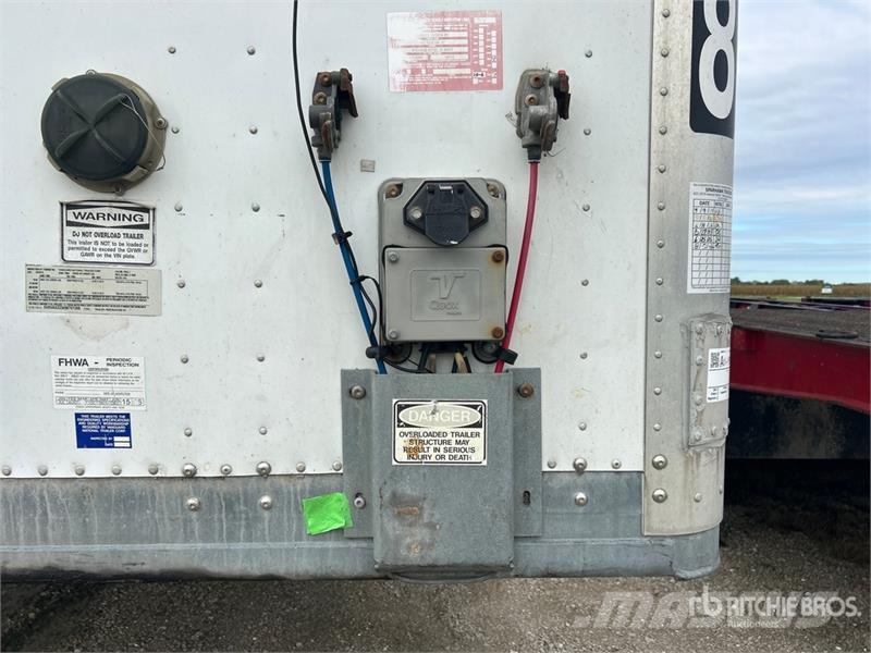 Vanguard MaxCube 53 ft x 102 in T/A Van Trailer Remorque Fourgon