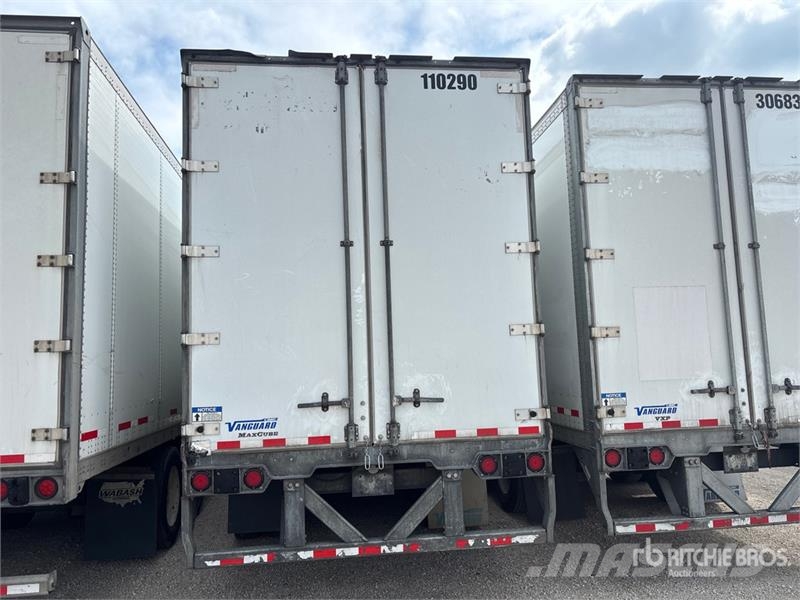 Vanguard Maxcube 53 ft x 102 in T/A Van Trailer Anhänger-Kastenaufbau